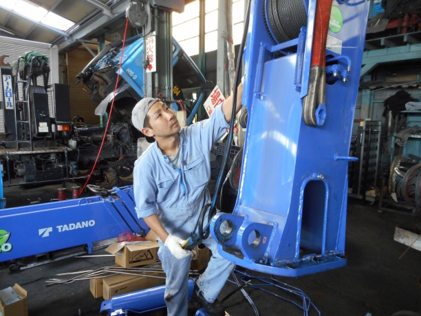 ユニック修理・年次点検は城南モーターサービスへ