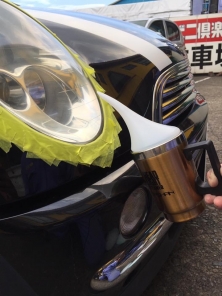 ヘッドライトスチーマー導入しました！